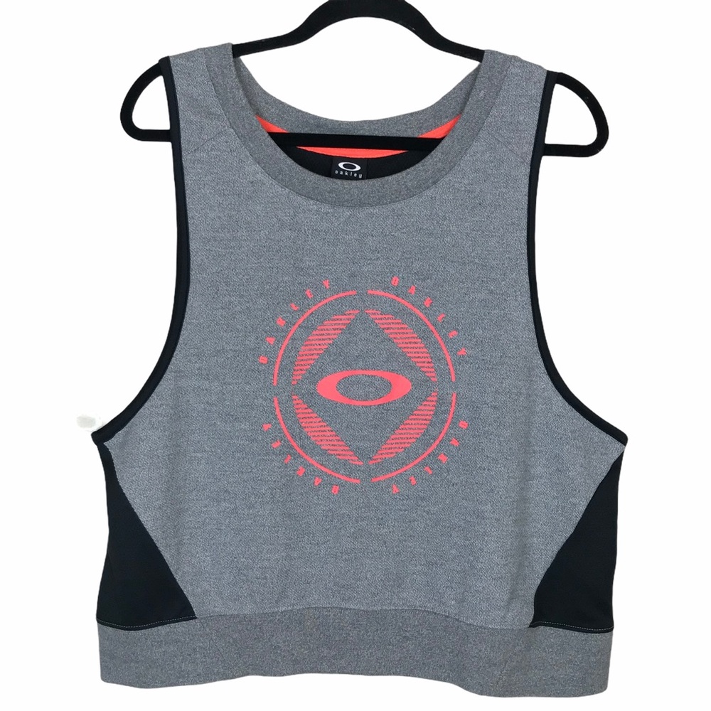 Oakley Women's Exhale Workout Pullover Heather Gray Large